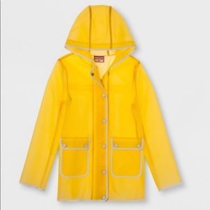 Hunter yellow raincoat